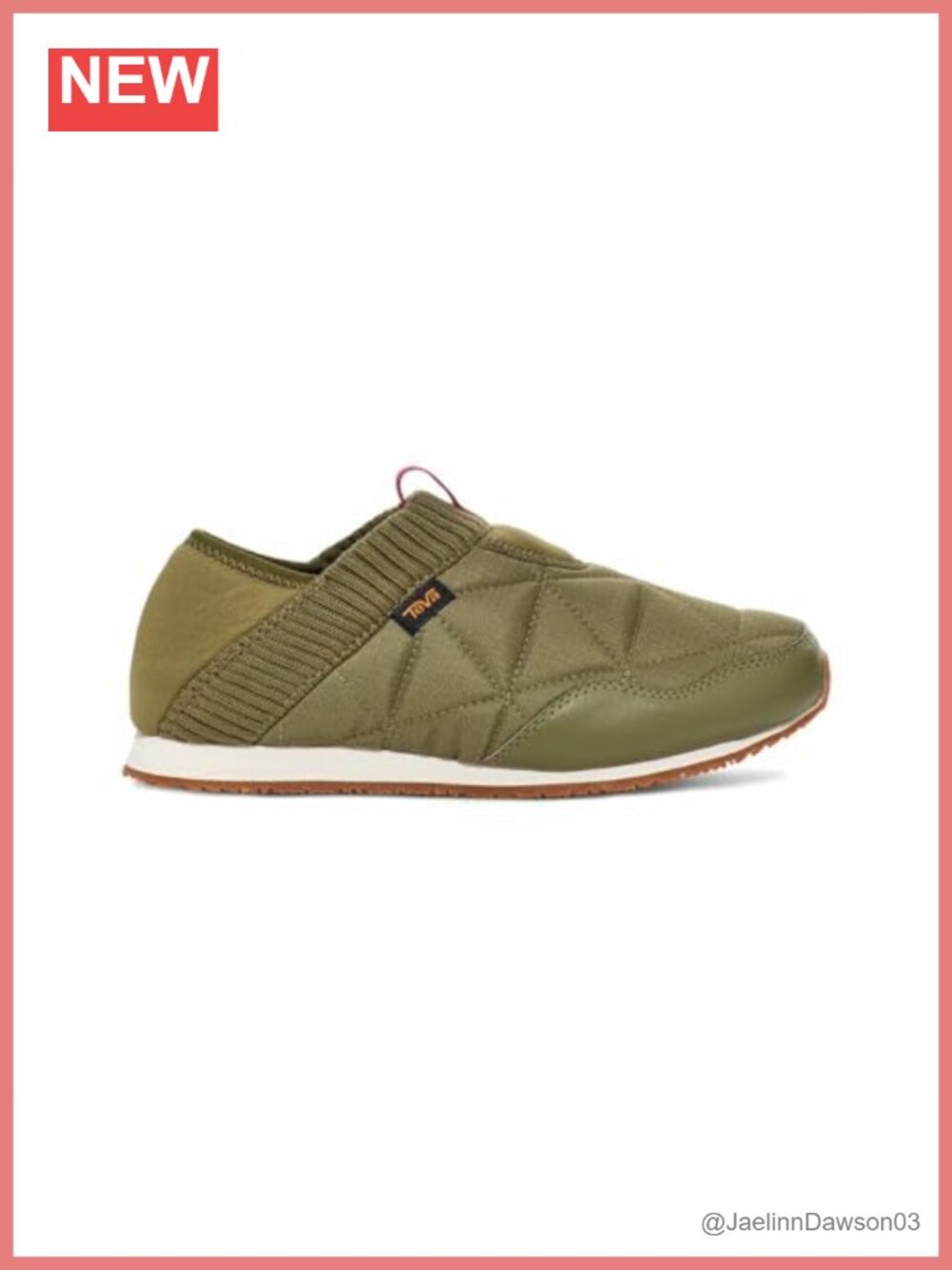 Women's Recycled Ripstop Slip-On Loafer Mocc Collapsible Heel